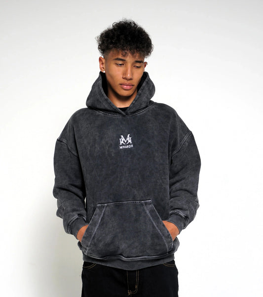 Hoodie Heavy Weight - Washed Gray